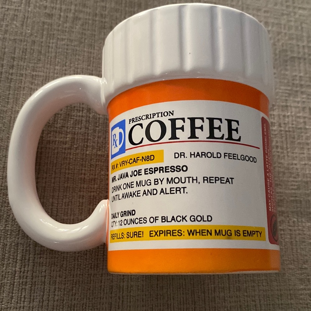 Big Mouth Toys prescription coffee mug